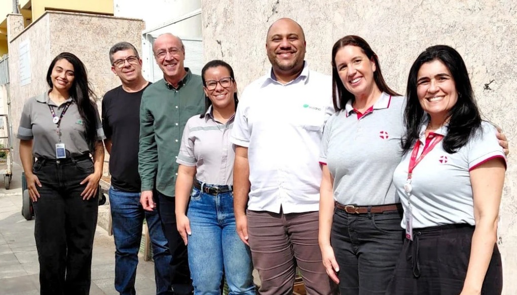 Foto: Suzano em visita ao HECI